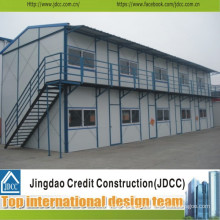 Low Cost Two-Storey Prefabricated Steel House